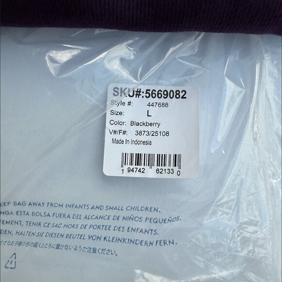 Set of 2 Lands’ End Men's L Bedford Rib Quarter Zip Soft Pullover Sweater Blue, - Picture 5 of 5